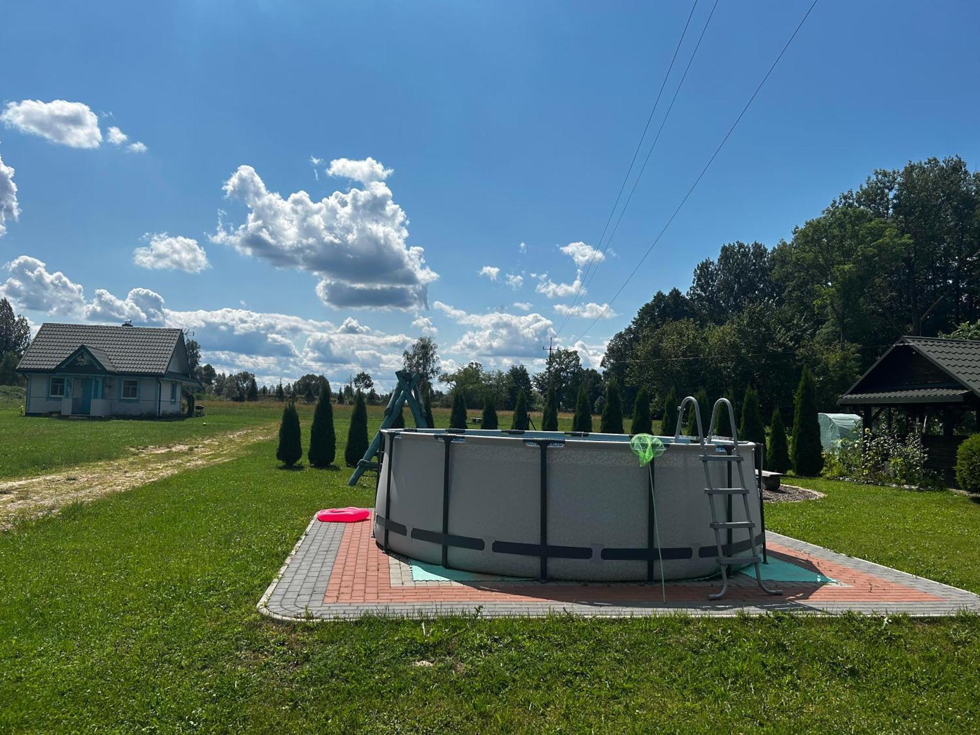 Vila Dom Na Starym Goscincu Tiszyna Dubicze Cerkiewne Exteriér fotografie
